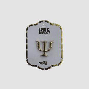 Pin psicología Metálico